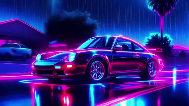 Live restyle demo transforming a red sports car into illustrated, weathered horror, neon, and clay-animation styles